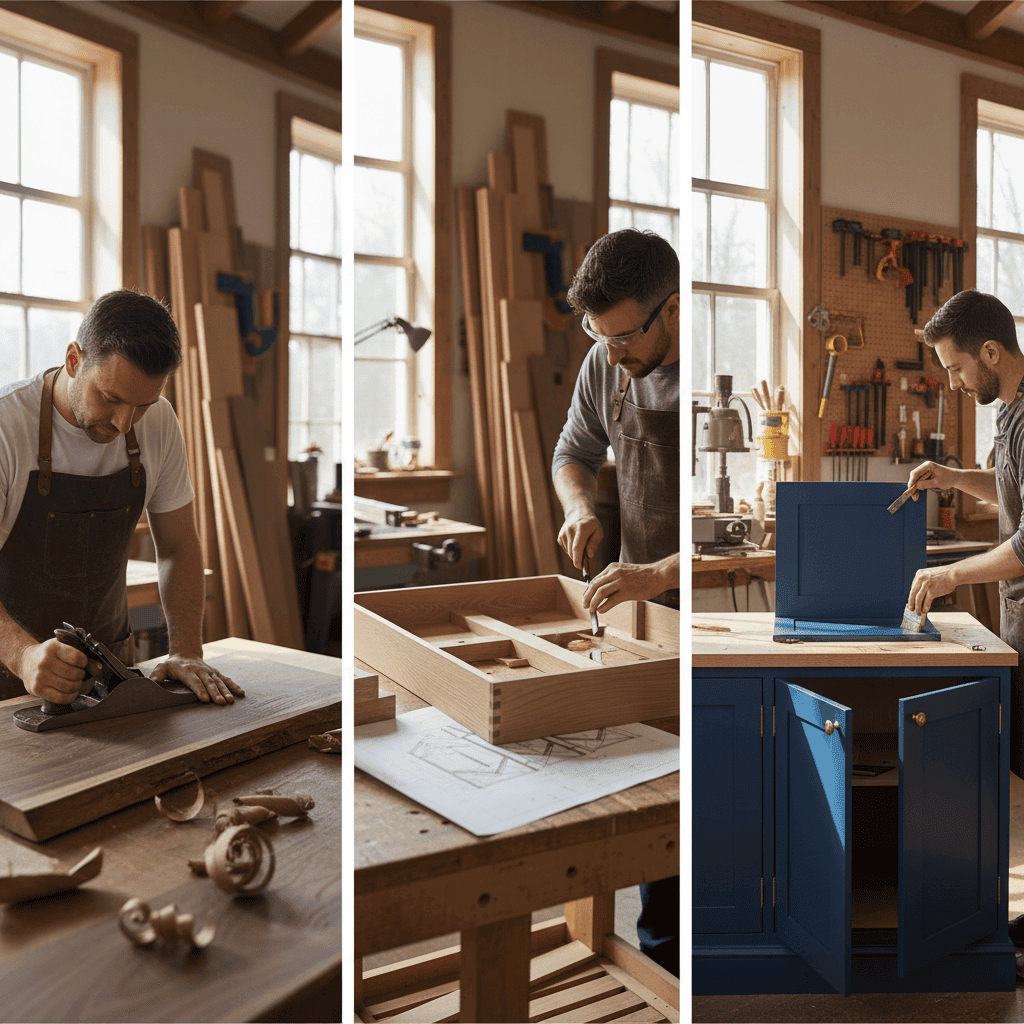 Custom Cabinet Craft Processes Custom Cabinet Craft Processes